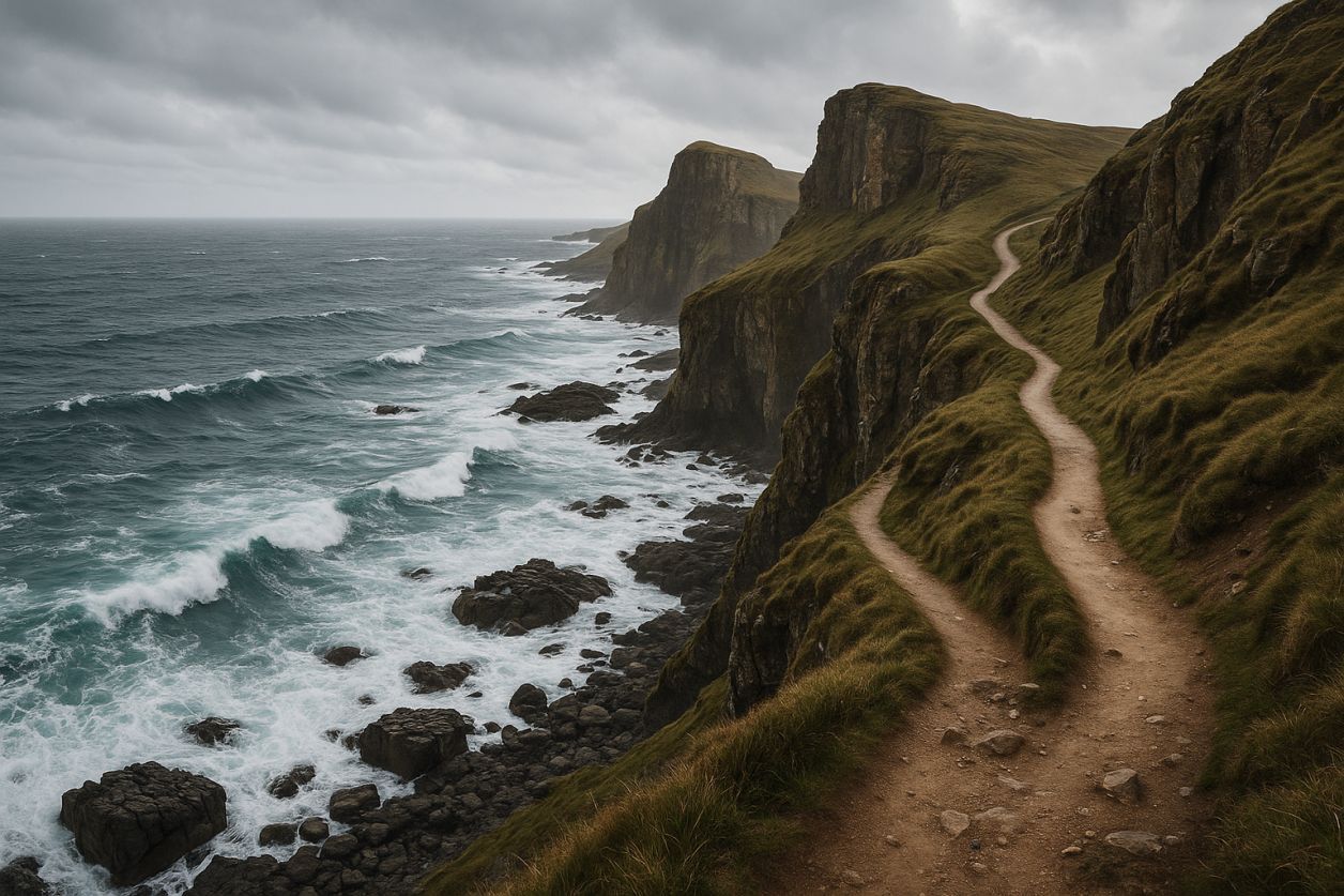 Ne partez jamais de Bretagne sans avoir vu ce sentier époustouflant (vous regretteriez) : une bonne randonnée, une vue à couper le souffle, vous aurez tout ça à cet endroit