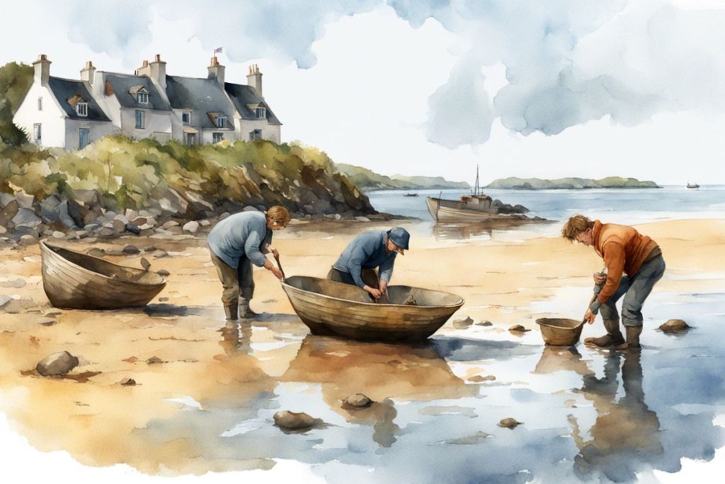 Découvrez les secrets de la pêche aux coquillages en Bretagne