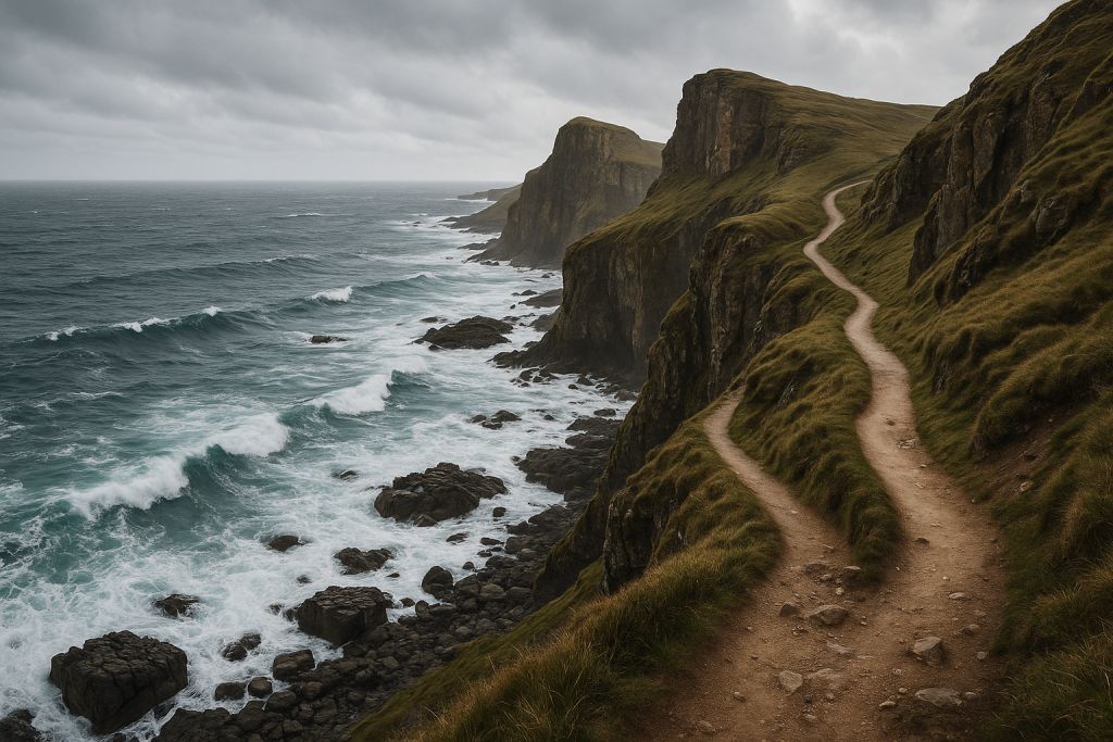 Ne partez jamais de Bretagne sans avoir vu ce sentier époustouflant (vous regretteriez) : une bonne randonnée, une vue à couper le souffle, vous aurez tout ça à cet endroit